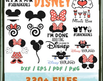 Más de 320 SVG de Disney Bundle, SVG de Mickey Mouse, SVG de dibujos animados de Disney, SVG de princesas, paquete de SVG de dibujos animados, SVG, PNG, DXF, EPS, Cricut, imágenes prediseñadas imprimibles