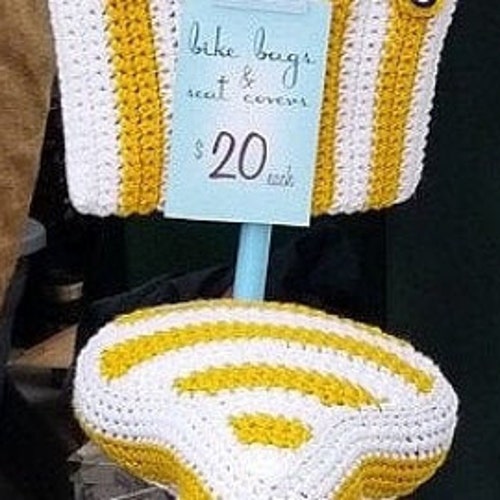 Bicycle Seat Cover Crochet Pattern Etsy