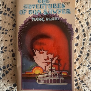 Vintage The Adventures of Tom Sawyer by Mark Twain (Scholastic [S. L. Clemens], 1971)