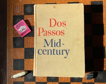 Midcentury by John Dos Passos (first edition, The Riverside Press, second printing, 1961)