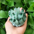 Green Ghost Crystal Cluster, Green Quartz Cluster Crystal, Quartz Crystal Cluster Mineral Specimen, Healing Home Decor, Energy Crystal, Gift product logo