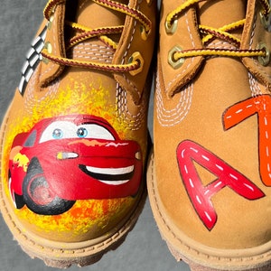 Hand Painted Personalized Customized Timberland Boots