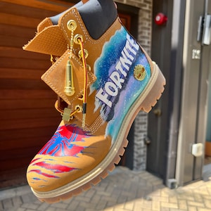 Hand Painted Personalized Customized Timberland Boots