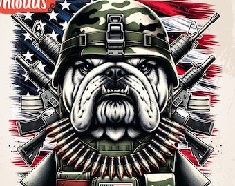 Bulldog Military png, US Police Dog Clipart, Veteran Shirt png, Service Animal png, Soldier Dog png, USA Patriotic jpeg, Army Dad jpg, Navy