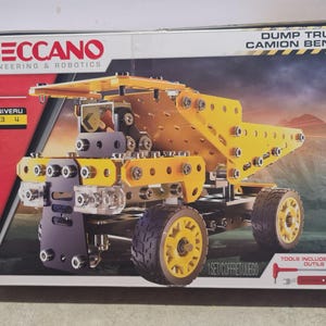 Erector by Meccano Dump Truck Model Vehicle Building Kit - Discontinued