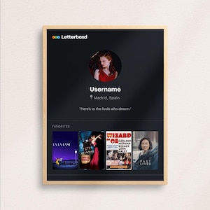 Poster des 4 meilleurs films boîte aux lettres personnalisée : oeuvres d&#39;art personnalisées | TÉLÉCHARGEMENT NUMÉRIQUE