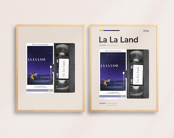 SPERSONALIZOWANY wydruk artystyczny z kasety VHS: Spersonalizowany plakat filmowy | Pobieranie cyfrowe