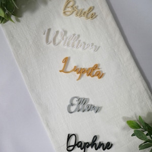 Personalized Wedding Place Cards, Dinner Setting Name Cards, Luxury Table Decorations, Custom 3D Printed Bachelorette & Birthday Decor Tags