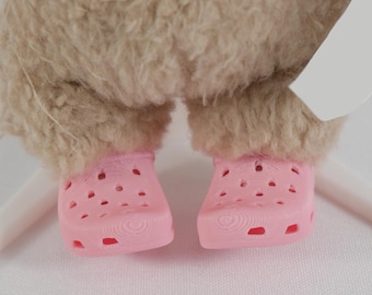 Zapatos para muñecas de caja ciega, minizuecos icónicos, calzado sin cordones impreso en 3D para accesorios icónicos de figuras de caja ciega, pantuflas de monstruo.