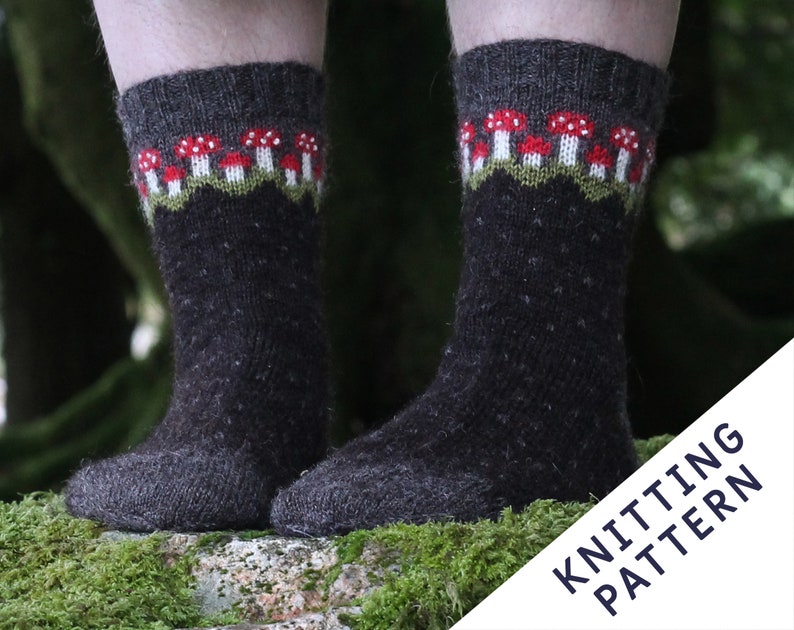 Fairy Ring Socks PDF Knitting Pattern image 4