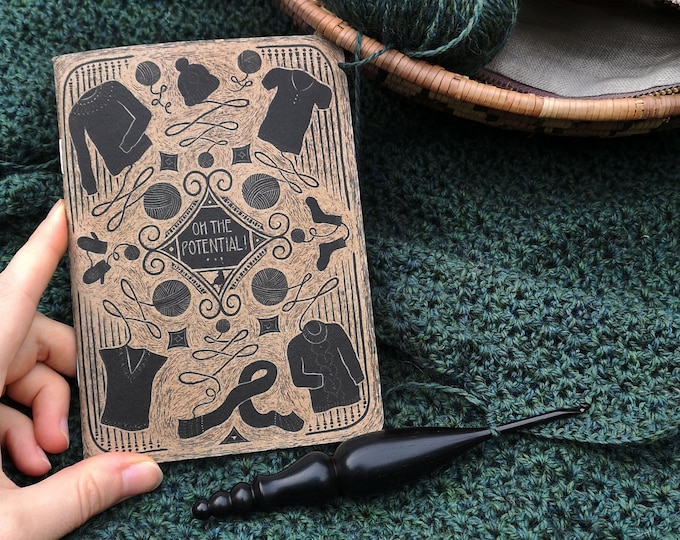 Yarn Crafters' Notebook Etsy