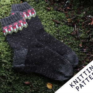 Fairy Ring Socks PDF Knitting Pattern image 2