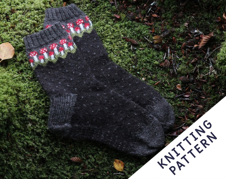 Fairy Ring Socks PDF Knitting Pattern image 2