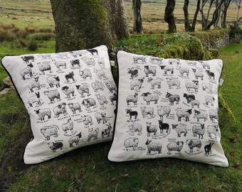 Cushion Covers - British Sheep Breeds