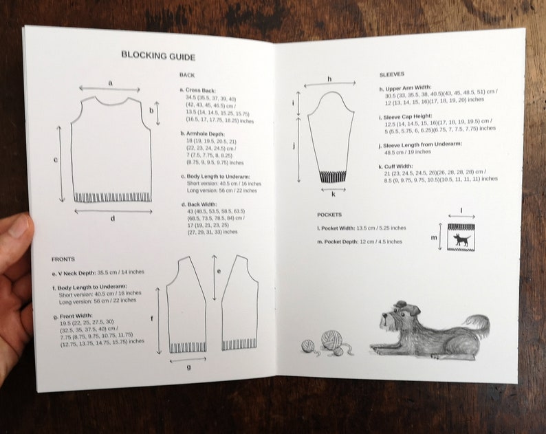 Scrufts Cardigan Knitting Pattern 画像 5