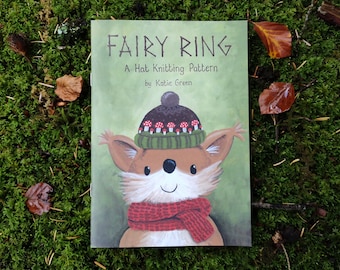 Fairy Ring Hat Knitting Pattern Booklet