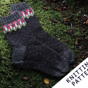 Fairy Ring Socks Knitting Pattern Booklet image 2