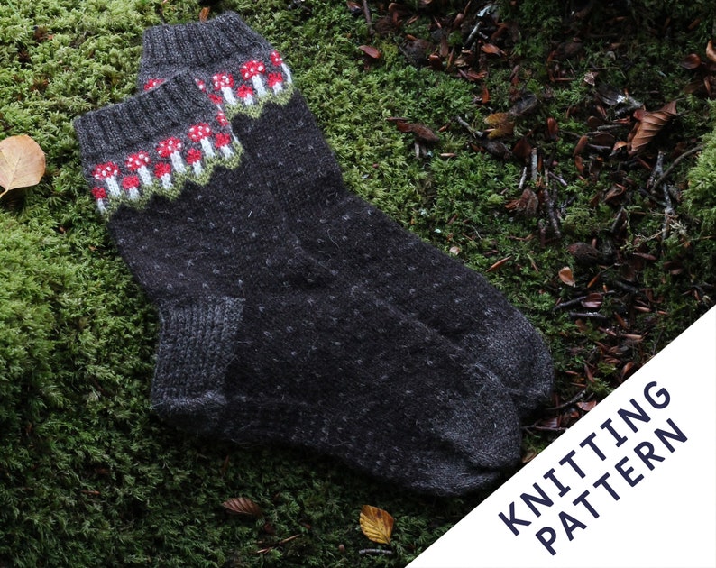 Fairy Ring Socks Knitting Pattern Booklet image 2