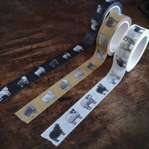 Washi Tape Set of 3, British Sheep Breeds image 4