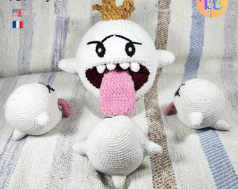 Schema all'uncinetto per il fantasma reale – Include un mini fantasma bonus (PDF)