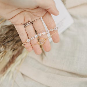 Pulsera de memoria de versículos bíblicos, primera letra de cada palabra, pulsera de memorización de las Escrituras, regalo para niña cristiana, joyería, delicada pulsera de fe de Jesús