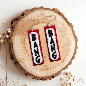 Bang Acrylic Earrings