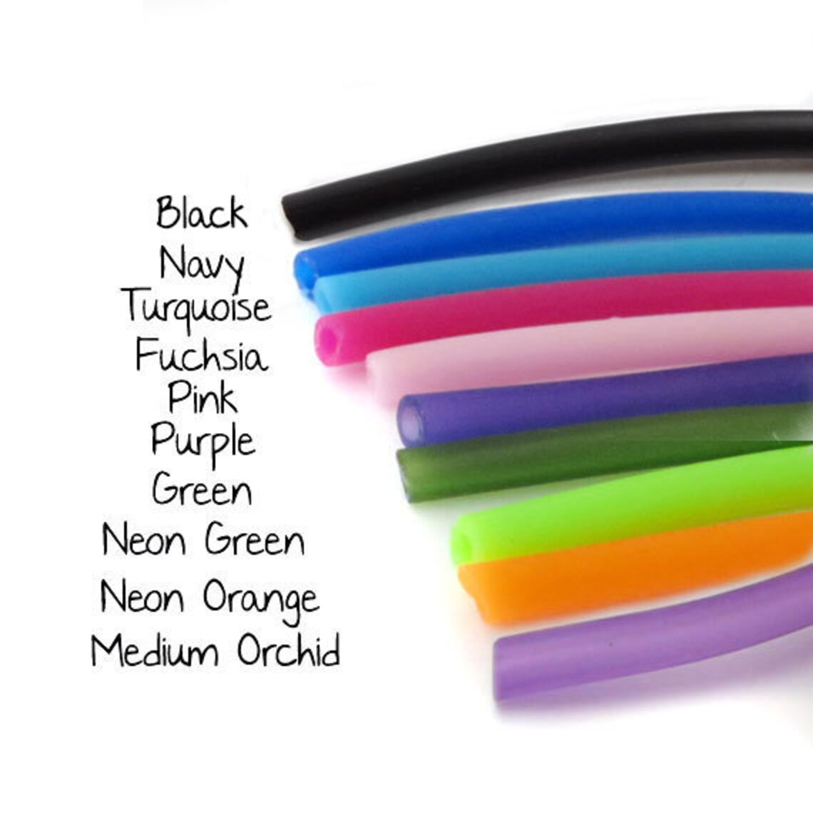 3mm PVC Tubing 3 Mtr Length Hollow Rubber Cord for Jewellery Etsy UK