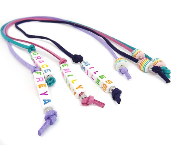 BULK Customisable Kids Bookmarks, Name bookmarks, back to school gift, cord page keeper, party favours Il_570xn