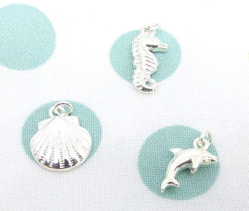 DIY arm candy kit Set of 3 blue stacking bracelets to make & Etsy