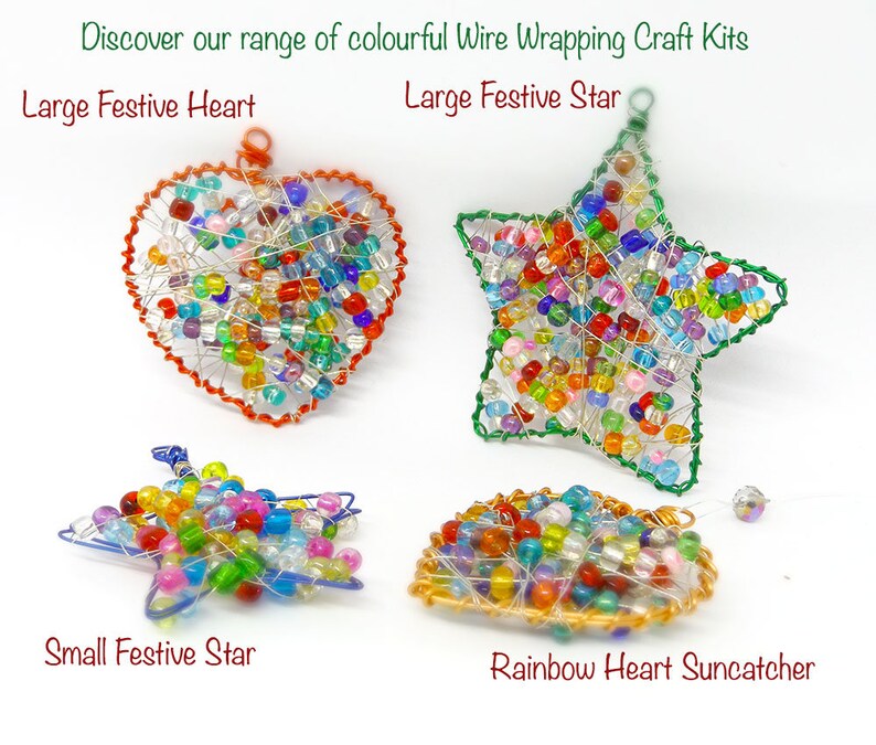Kids Craft Kit Set of 3 DIY Christmas Decorations Craft Kit Etsy