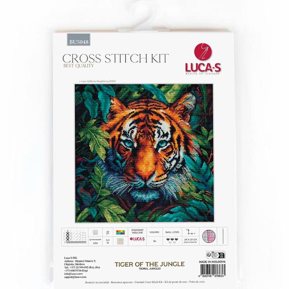Kit broderie point de croix - Les chats - Luca-S