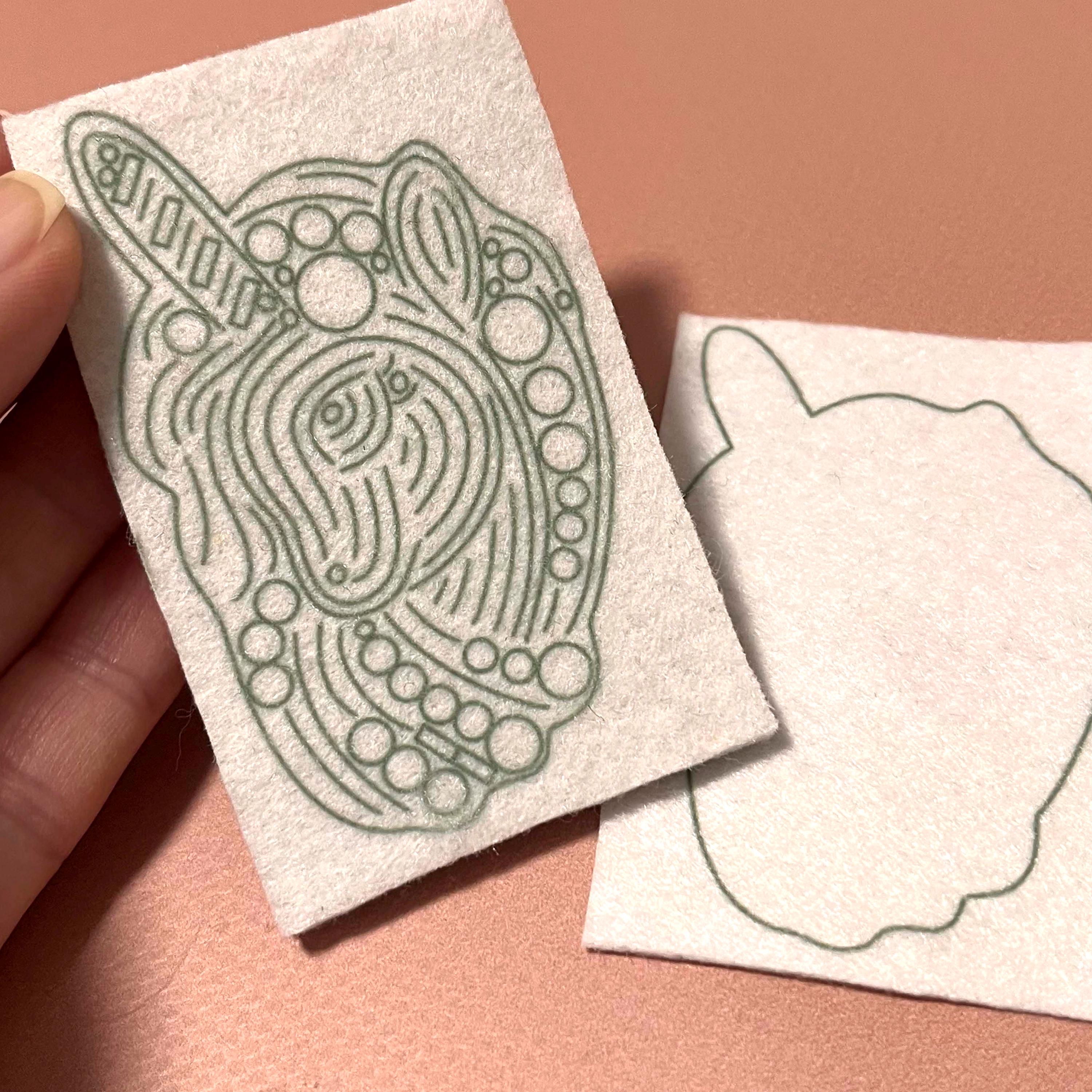 ビーズ刺繍キット ユニコーンブローチ、手作りユニコーンジュエリー