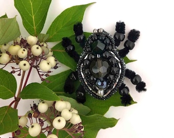 Kit de broderie de perles - Broche scorpion, bijoux scorpion faits main