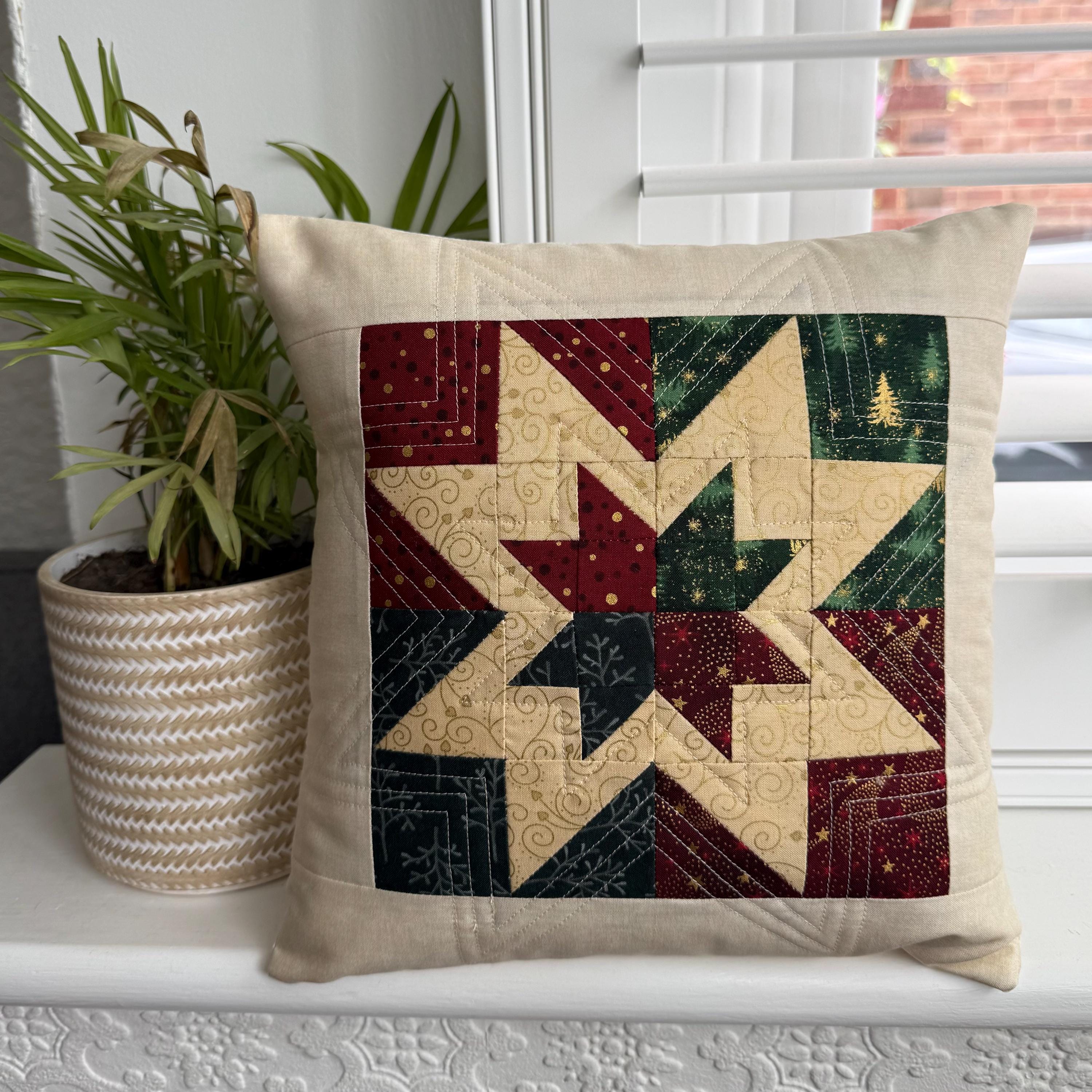 Patchwork Cushion - Etsy