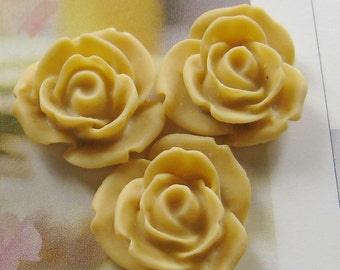 18mm - Lovely Rose cabochon - 4 pcs (CA817-C5)