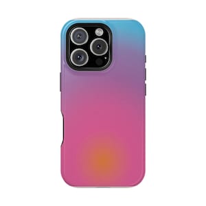 Étui pour portable dégradé coucher de soleil | Cadeau d&#39;été | Cadeau parfait pour les Fêtes | Design pour iPhone 12 13 14 15 16 | Samsung Galaxy S21 S22