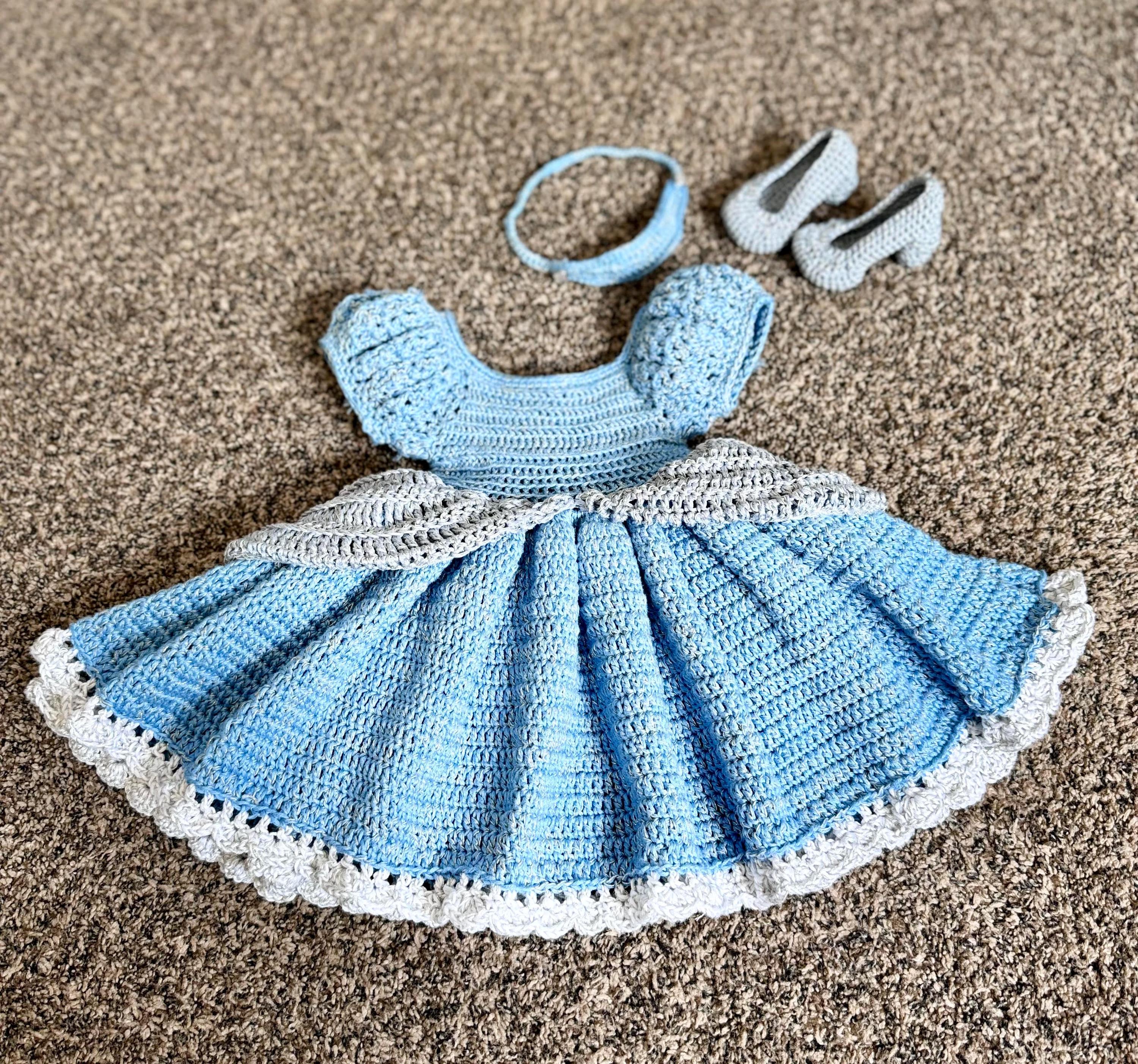 Crochet Cinderella Dress - Etsy