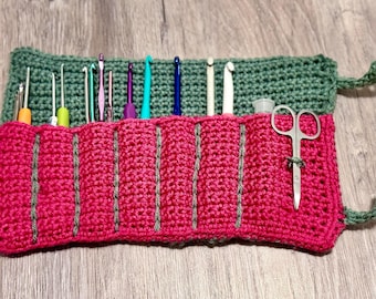 Crochet Hook Holder Pattern: Beginner-Friendly Organizer (PDF Download)