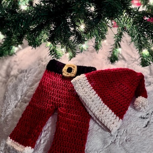 Newborn Santa Photoshoot Outfit