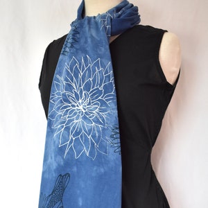 Navy Bamboo Scarf