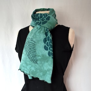 Teal Bamboo Scarf