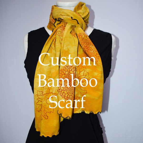Custom Bamboo Scarf