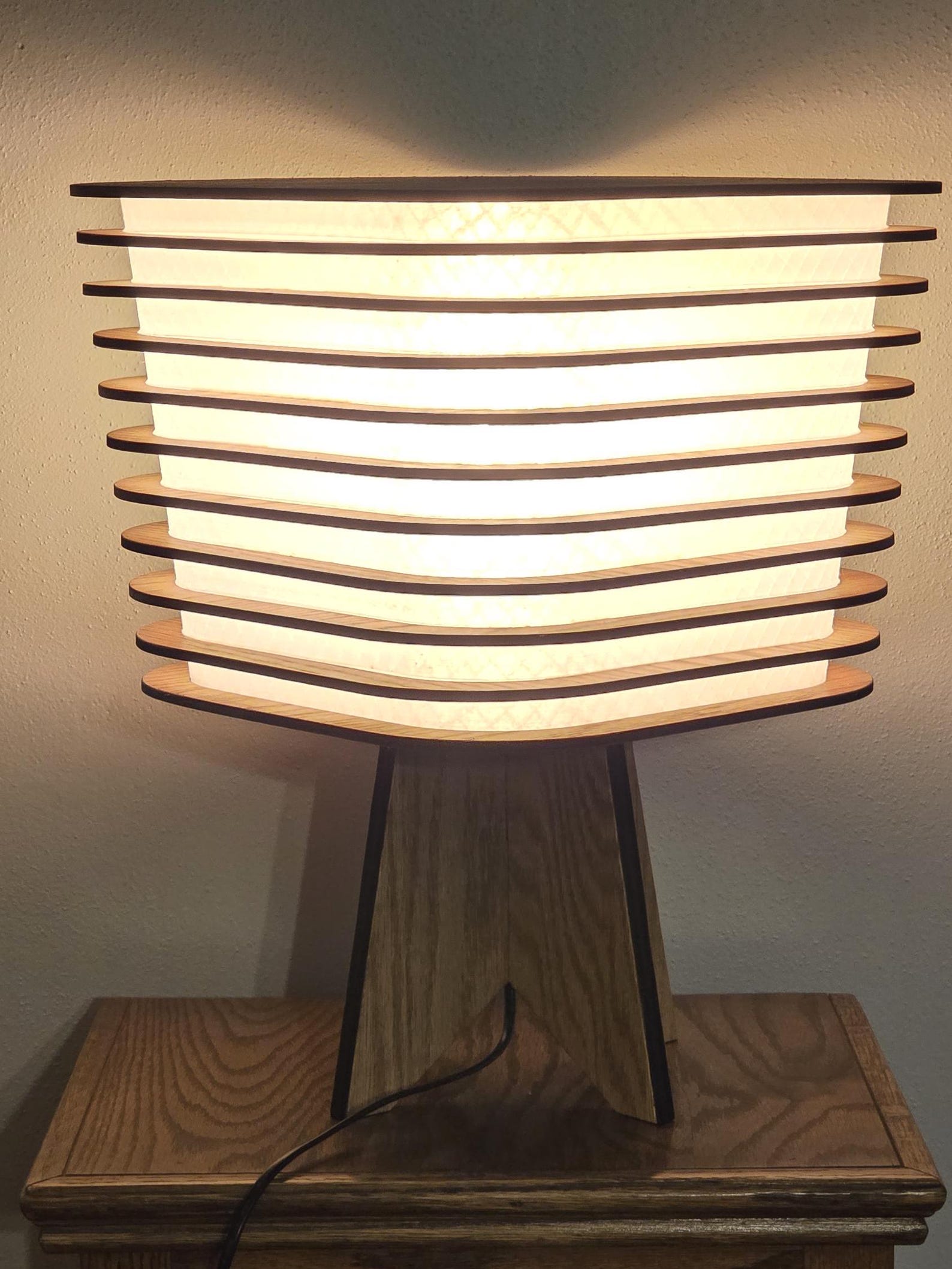 Mid Century Modern Table Lamp Atmos - Etsy