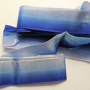 Vintage Ribbon Blue Rayon Ombre SWEET
