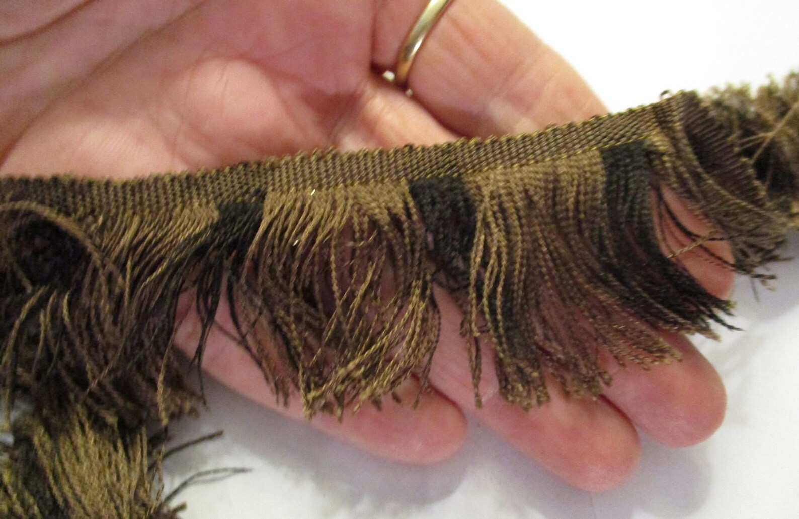 Antique Silk Fringe Trim Victorian 1800's Etsy