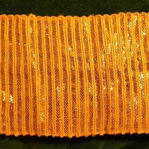 Antique Metallic Trim French Lame Linen Gorgeous 1800s