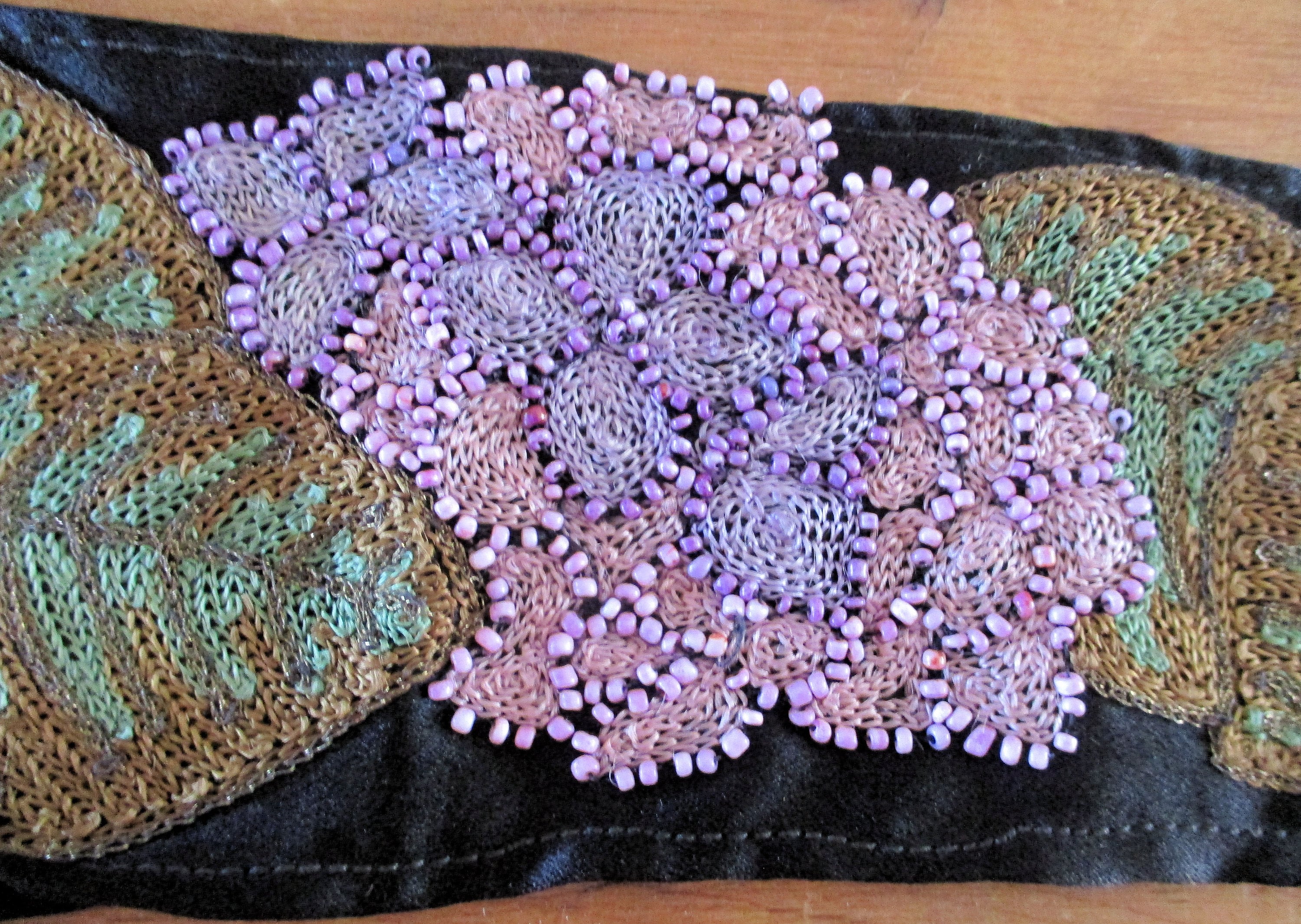 Antique Sash Beaded Silk Metallic Art Deco 1920s GORGEOUS - Etsy