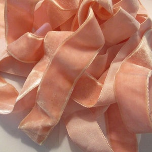 Vintage lint fluweel roze jaren 1920 suikerspin zoet