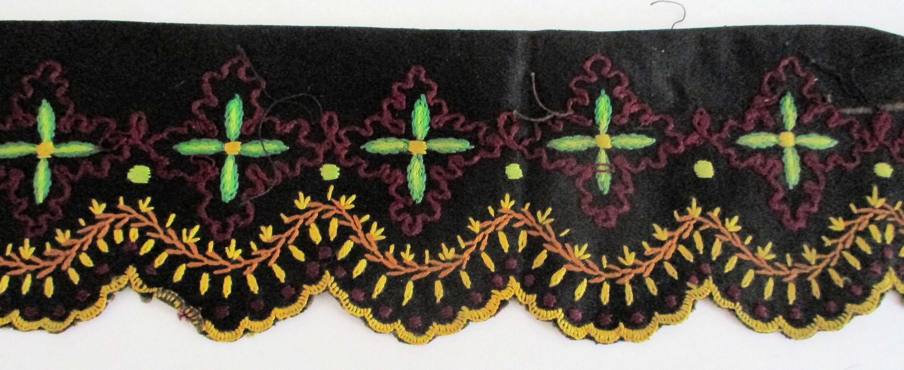 Antique Silk Ribbon 73 1/2