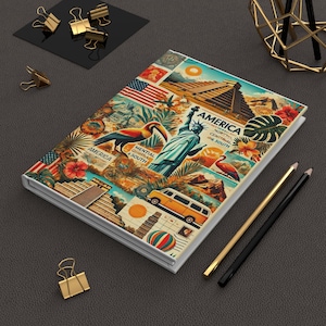 America Travel Journal - Printable